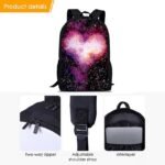 Galaxy Print Backpack – Durable and Stylish Space Nebula - Image 4