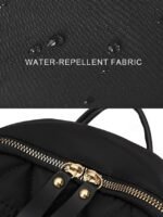 Women's Quilted Waterproof Nylon Backpack – Lightweight - Image 7
