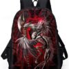 Boys' dragon themed three-piece backpack set, Including