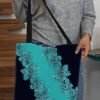 Floral Tote Bag for Women – Stylish Large Capacity