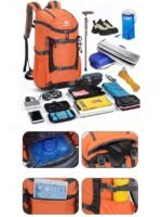 Large Capacity Waterproof Hiking Backpack with Hydration Bag - - Image 8