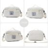 Women's Polyester Quilted Duffel Bag Set, Multiple Colors,