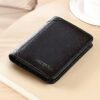 Men's Large Capacity RFID Blocking Cowhide Leather Wallet