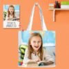 Men's Women's Kid's Tote Shoulder Bag Canvas Tote