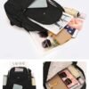 Women's Lightweight Water-Repellent Nylon Backpack with