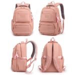 Girls' Large Capacity School Backpack with Luggage Strap - Image 8