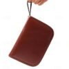 Portable Golf Accessories Organizer – Leather Travel Case with