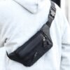 30pcs Men's Water-Repellent Nylon Waist Bag – Multi-Pocket