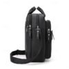 Men's Black Water - Resistant Messenger Bag, Laptop