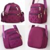 Women's Quilted Nylon Crossbody Bag – Lightweight